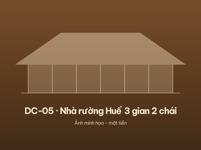 DC-05 · Nhà rường Huế 3 gian 2 chái – ảnh 2