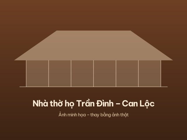 Nhà thờ họ Trần Đình – Can Lộc – ảnh 1