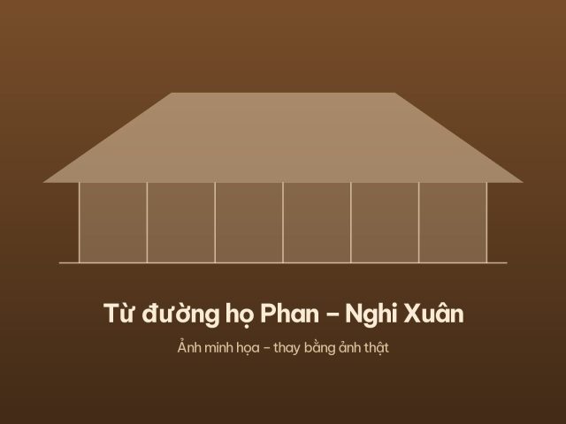 Từ đường họ Phan – Nghi Xuân – ảnh 1