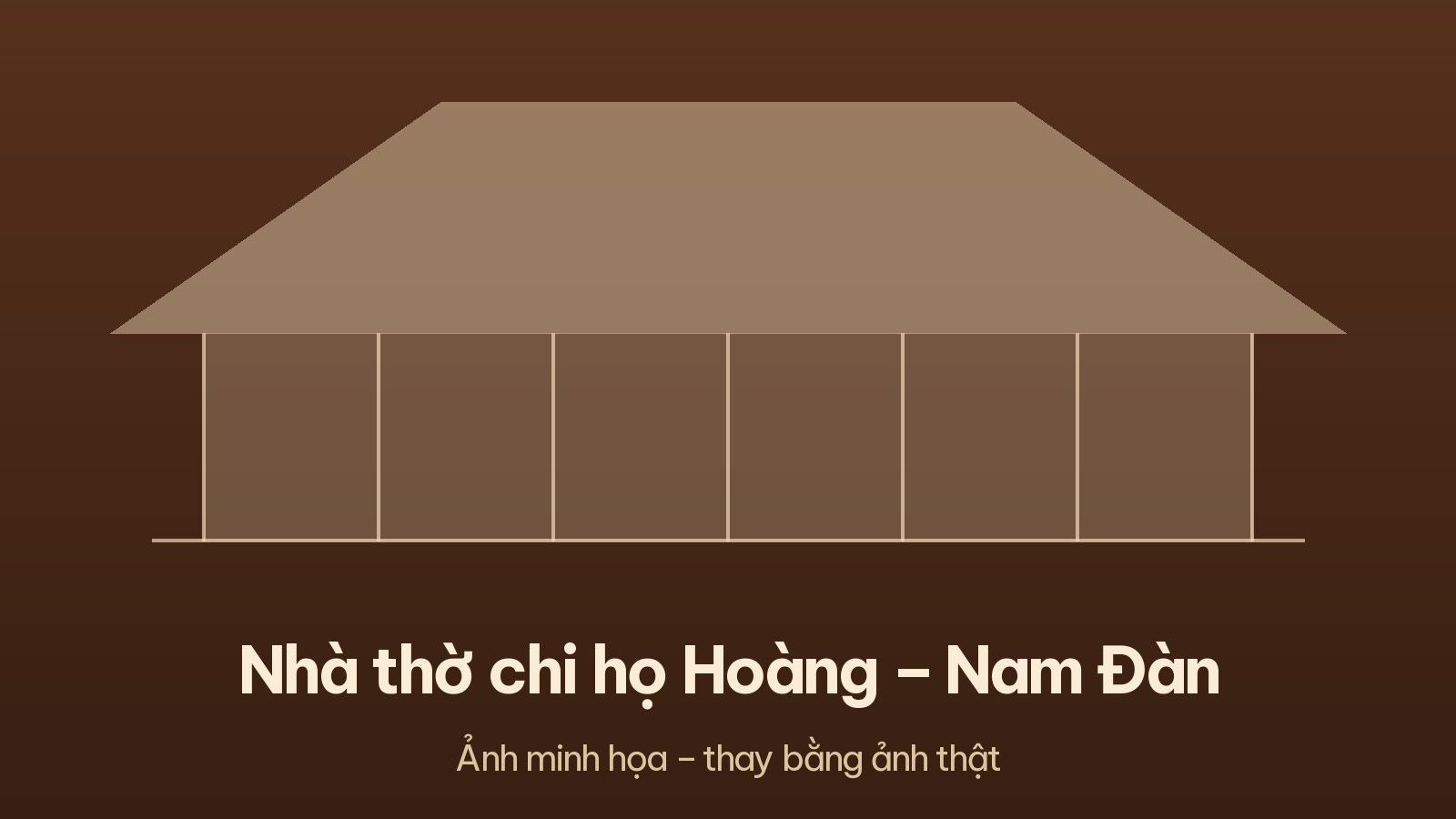 Nhà thờ chi họ Hoàng – Nam Đàn – ảnh 1