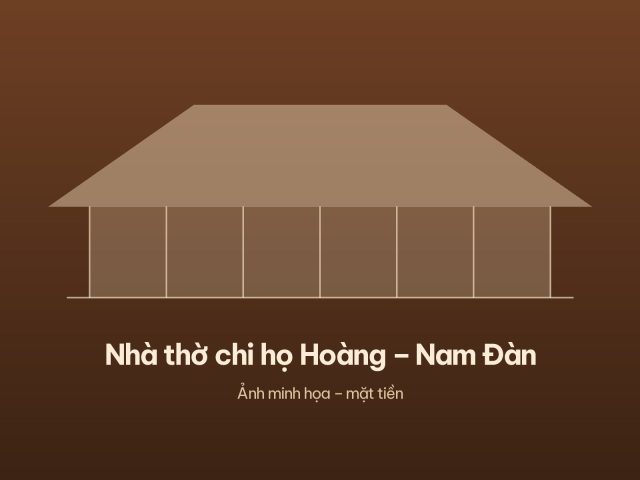Nhà thờ chi họ Hoàng – Nam Đàn – ảnh 2