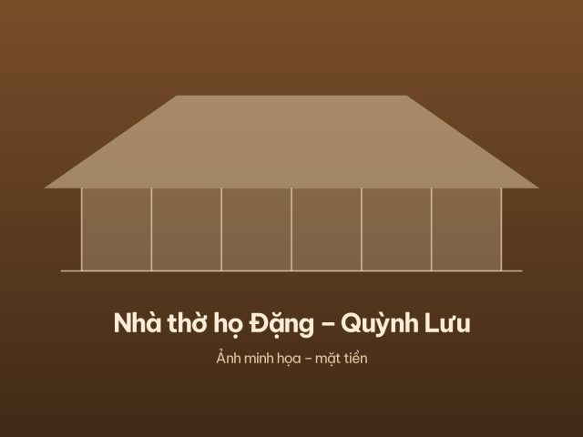 Nhà thờ họ Đặng – Quỳnh Lưu – ảnh 2