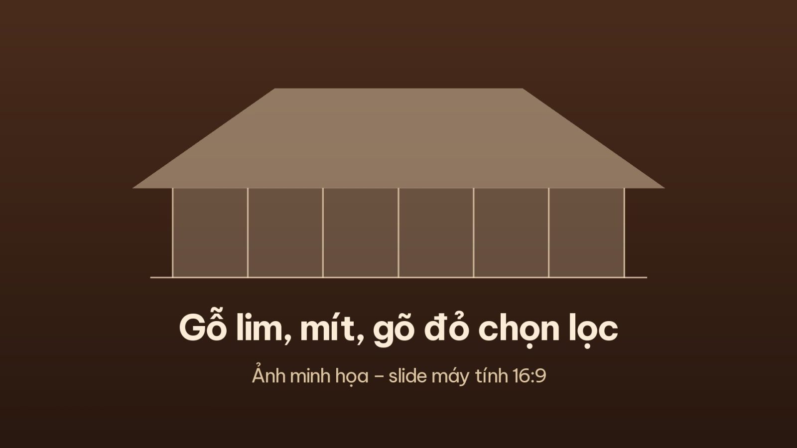 Gỗ lim, mít, gõ đỏ chọn lọc